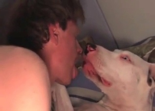 Hot dog gets it up the ass
