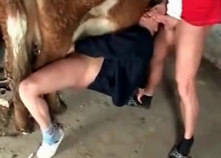 She’s cheating with a sexy cow