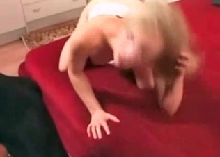Tatted up slut loves dog cocks