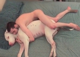 Dog gets railed by a hot guy