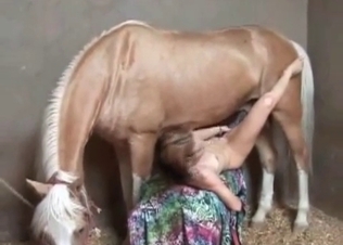 Work hard for that animal jizz