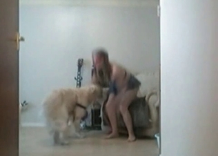 Musician fucking a gorgeous dog