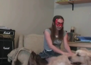 Musician fucking a gorgeous dog