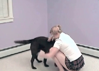 Puppy getting naughty