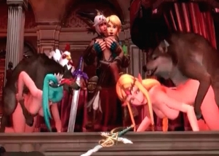 Incredible 3D animal porn