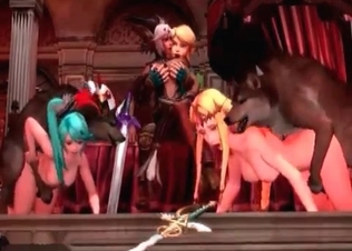 Incredible 3D animal porn