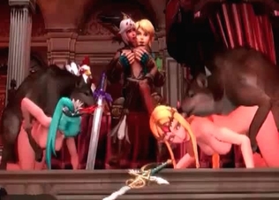 Incredible 3D animal porn