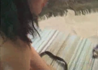 Dog gets to fuck its hot owner