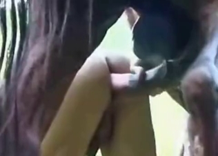 Creampie for her juicy asshole