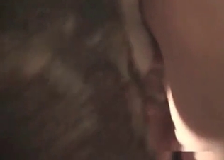 Pussy destroyed by a cute puppy