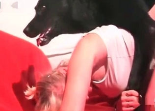 Horse fucking this shy girl